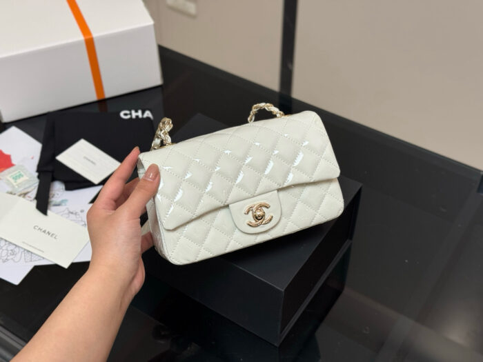 Chanel Mini Cf Handle Handbag Adorable And Spacious - Image 12