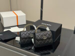 Chanel 23P Kelly Calfskin Diamond Quilted Chain Bag - Image 10