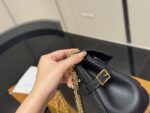 Louis Vuitton Anytime Embossed Calfskin Shoulder Bag French Elegance Commuter Tote - Image 7