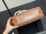 Miu Miu New Briefcase Leather Interlocking Design Exceptional Texture - Image 8