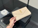 Yves Saint Laurent Woc Envelope Bag Cowhide Leather Can Be Worn Crossbody Or Underarm - Image 15