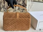 Yves Saint Laurent Messenger Bag  Original Rugged Gold-Plated Chain Monogram Logo Spacious Chain Bag - Image 5