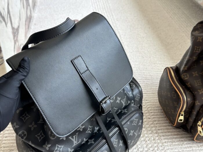 Louis Vuitton Apollo Men'S Backpack - Dark Monogram - New Version - Durable - Commuting & Travel - Image 4