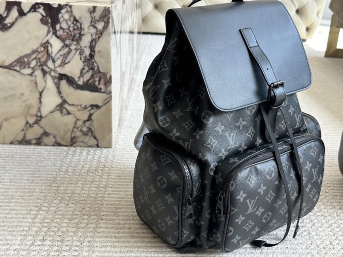 Louis Vuitton Apollo Men'S Backpack - Dark Monogram - New Version - Durable - Commuting & Travel - Image 6