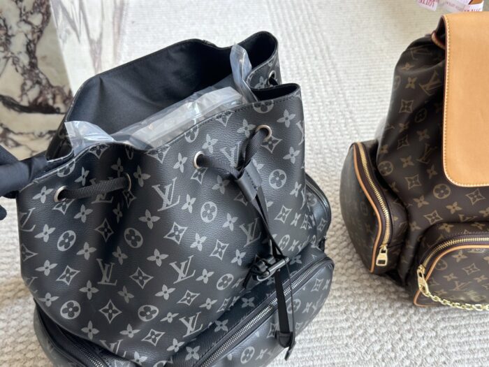 Louis Vuitton Apollo Men'S Backpack - Dark Monogram - New Version - Durable - Commuting & Travel - Image 8