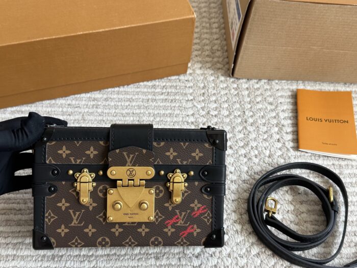 Louis Vuitton Petite Malle Classic Patterned Mini Trunk: Fashionable, Adorable And Stylish - Image 2