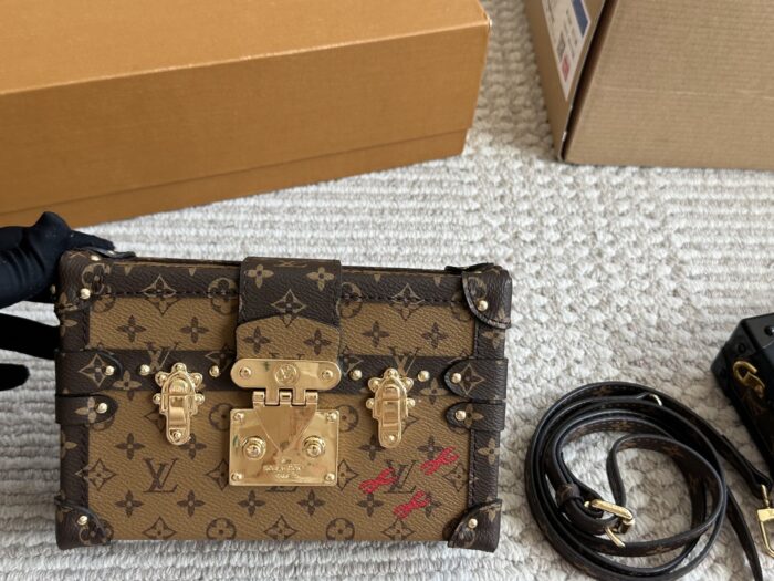Louis Vuitton Petite Malle Classic Patterned Mini Trunk: Fashionable, Adorable And Stylish - Image 3