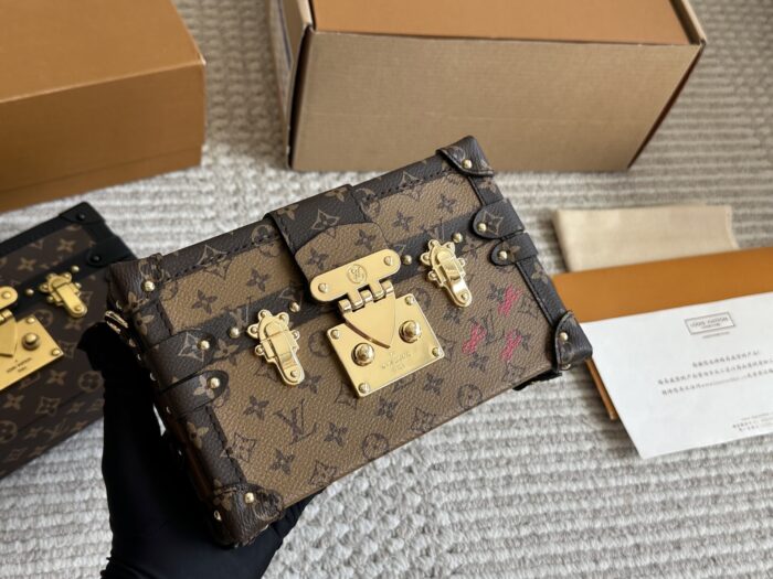 Louis Vuitton Petite Malle Classic Patterned Mini Trunk: Fashionable, Adorable And Stylish - Image 9