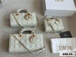 Dior D-Joy Patent Leather Diamond Quilted Handbag - Multiple Carry Options - New Arrival - Image 11