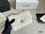Chanel 2022 New Double Mini Gold Ball Woc Adjustable Vintage Bag - Image 3