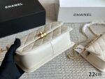Chanel 2022 New Double Mini Gold Ball Woc Adjustable Vintage Bag - Image 5