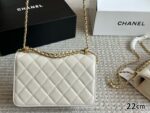 Chanel 2022 New Double Mini Gold Ball Woc Adjustable Vintage Bag - Image 8