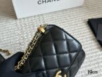 Chanel 2022 New Double Small Gold Ball Adjustable Woc Vintage Bag - Image 4
