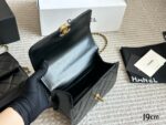 Chanel 2022 New Double Small Gold Ball Adjustable Woc Vintage Bag - Image 9