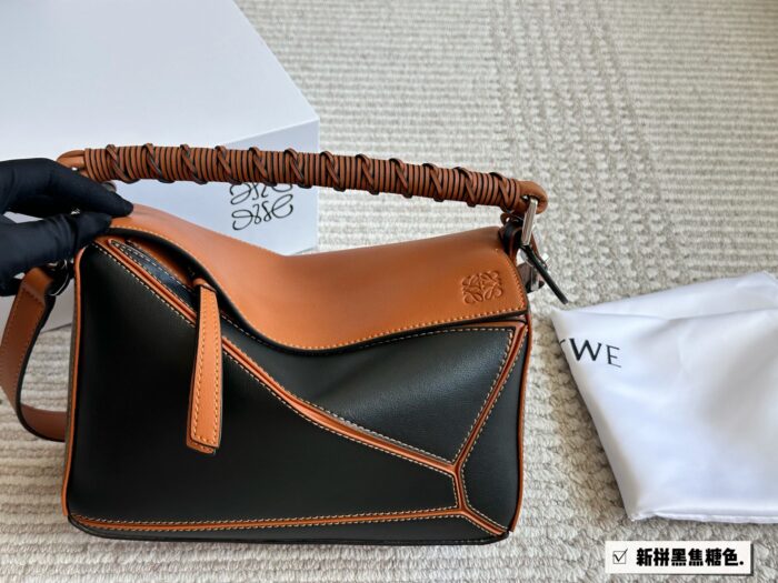 Loewe Puzzle Geometric Bag - Artisanal Handle Craft Edition - Image 1
