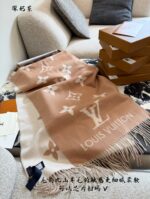 Louis Vuitton Scarf Collection 100% Cashmere Versatile Warmth - Image 12