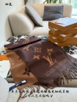 Louis Vuitton Scarf Collection 100% Cashmere Versatile Warmth - Image 14