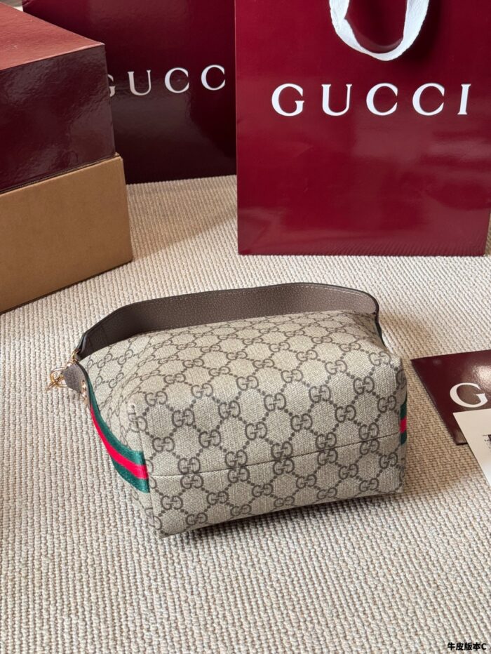 Gucci Ophidia Lunchbox Bag Adorably Eye-Catching Lunchbox Design Carry By Hand Or Wear Crossbody - Image 8