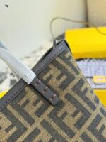 Fendi Mini Roll Monogram Bag - Dumpling Shape - Excellent Texture - Adjustable Shoulder Strap - Image 6