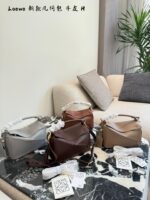 Loewe Puzzle 10Th Anniversary Edition Glossy Calfskin Bag