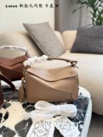 Loewe Puzzle 10Th Anniversary Edition Glossy Calfskin Bag