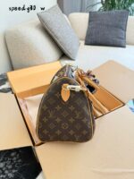 Louis Vuitton Speedy Soft30 Crafty Handbag Unisex Casual Styling - Image 2