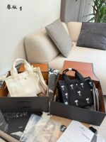 Coach Brand New Denim Cargo Tote - Image 7