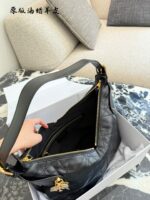Dior Voyage Collection Handbag Oil-Waxed Leather With Lettering Hardware Adjustable Shoulder Strap Spacious Capacity Sporty Travel Bag - Image 8