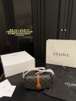 Celine Tabou Lock-Closure Underarm Bag