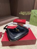 Gucci Jackie 1961 Underarm Bag | Detachable Shoulder Strap | Multiple Carry Options | Versatile Commuter Essential - Image 6