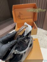 Louis Vuitton Off Duty Lambskin Chain Backpack | Can Be Worn As A Shoulder Bag - Image 8