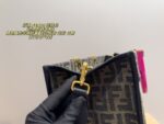Fendi X Versace Collaboration Tote Bag Classic Ff Pattern With Medusa Motif Stylish And Versatile - Image 6