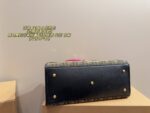 Fendi X Versace Collaboration Tote Bag Classic Ff Pattern With Medusa Motif Stylish And Versatile - Image 7