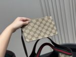 Gucci Shopping Tote Canvas Fabric Generous Capacity Ideal For Mums - Image 3