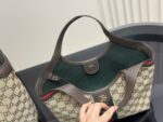 Gucci Shopping Tote Canvas Fabric Generous Capacity Ideal For Mums - Image 4