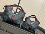 Gucci Shopping Tote Canvas, Large Capacity Ideal For Mums Superbly Roomy - Image 2