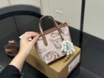 Coach Mini Tote With Ocean Print - Adorable Little Tote Bag - Image 2