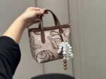 Coach Mini Tote With Ocean Print - Adorable Little Tote Bag - Image 9