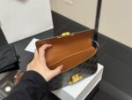 Celine Triomphe Calfskin Triumph Underarm Bag Retro-Chic Sophistication - Image 3
