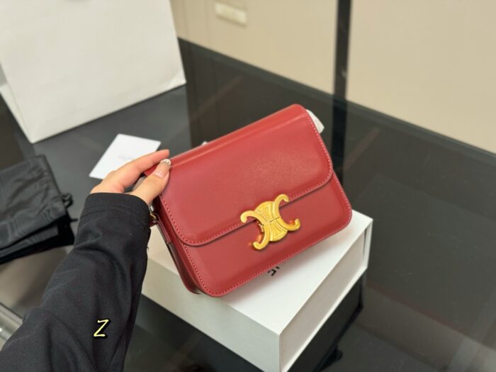 Celine Arc De Triomphe Cowhide Bag (Upgraded Edition With Box) Luxurious And Sophisticated, Suitable For All Seasons. - Image 9