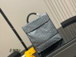 Goyard Backpack Retro And Youthful Generous Capacity For Laptop Unisex - Image 12