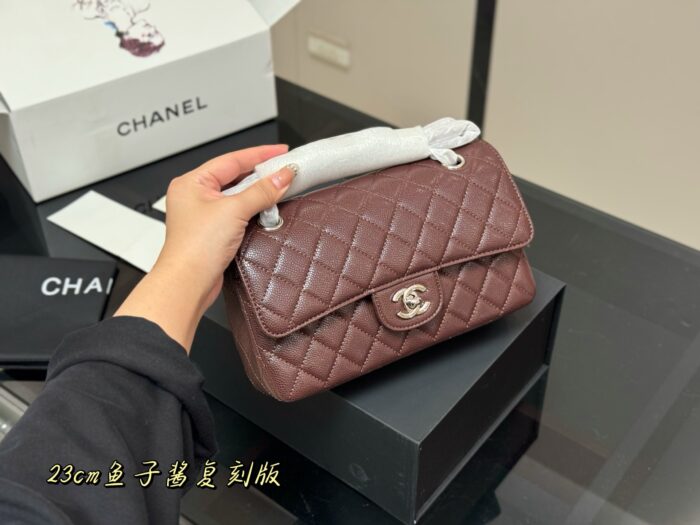 Chanel Cf Series Caviar Grain Shoulder Bag Essential For All Seasons - Image 2