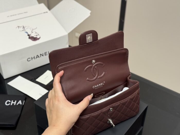 Chanel Cf Series Caviar Grain Shoulder Bag Essential For All Seasons - Image 4