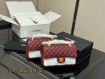 Chanel Cf Caviar Pattern Shoulder Bag Essential For All Seasons