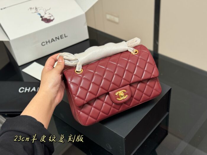 Chanel Cf Caviar Pattern Shoulder Bag Essential For All Seasons - Image 2