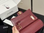 Chanel Cf Caviar Pattern Shoulder Bag Essential For All Seasons - Image 3