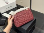 Chanel Cf Caviar Pattern Shoulder Bag Essential For All Seasons - Image 7