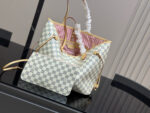 Louis Vuitton Neverfull Medium Classic Monogram Shopping Bag - Exceptional Texture - Image 2