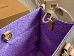 Louis Vuitton Onthego Small Replica Tote Bag (With Wide Shoulder Strap/Coin Purse) - Image 9