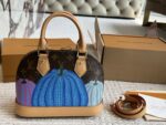 Louis Vuitton Alma Series Pumpkin Pattern Classic Shell Bag Versatile And Understated - Image 4